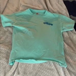 Hanes light green t shirt